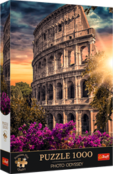 Trefl jigsaw puzzle 1000 pieces - Colosseum Rome Premium Plus puzzle