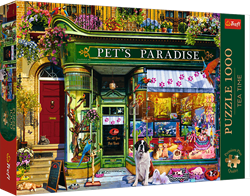 Trefl Jigsaw Puzzle 1000 Pieces Premium Plus Tea Time Pet's Paradise FSC