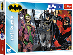 Trefl Batman puzzle 160 pieces - colorful jigsaw for kids