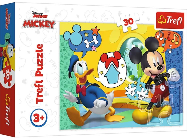 Trefl Trefl 30 Mickey Mouse and Funhouse Disney Mickey Mouse F
