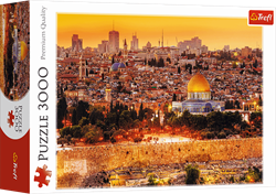 Trefl puzzle 3000 pieces - The roofs of Jerusalem landscape