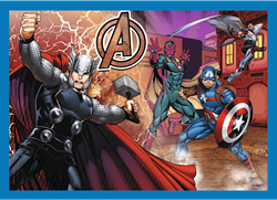 Trefl puzzle Avengers 4-in-1 - Disney Marvel superheroes kids puzzle
