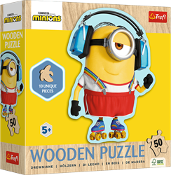 Trefl wooden puzzle Minions 50 pieces - Despicable Me 4 FSC