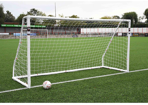 Precision football goal Match 12x6 BS 8462 approved - plastic