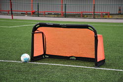 Precision Aluminium Folding Football Goal - 5x3 ft - Strong and Portable