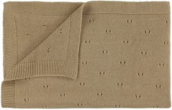 Trixie Knitted blanket | 75x100cm - Sand