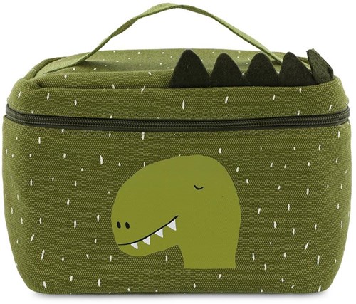 Trixie lunch bag cooler - Mr. Dino - thermal bag for kids green