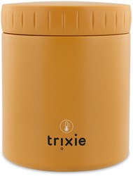 Trixie thermos kids food jar - stainless steel lunchpot 350ml Mr. Fox orange