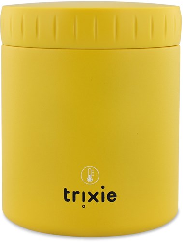 Trixie thermos food jar for kids - Mr. Lion - 350ml - stainless steel - yellow