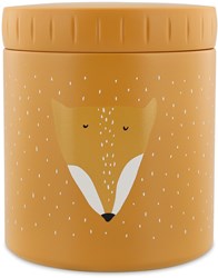 Trixie thermos lunch pot for kids - 500 ml - Mr. Fox - stainless steel orange