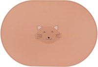 Trixie silicone placemat Mrs. Cat - kids table accessory multicolor