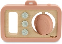 Trixie wooden baby camera with silicone - Mrs. Cat - educational toy for babies