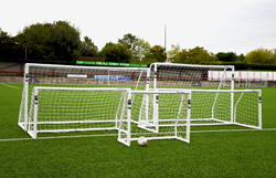 Precision football goal net - spare parts 16x7 ft polyester white