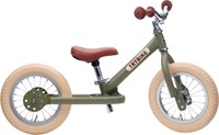 Trybike balance bike Steel vintage green - two-wheeler bicycle-2