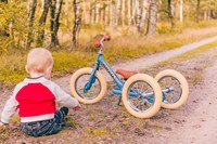 Trybike loopfiets 2 in 1 Steel - vintage blauw