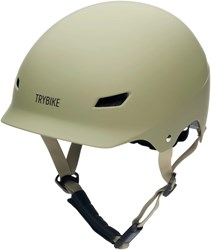 Coconuts kids bike helmet vintage green adjustable S-M Misty green mat 