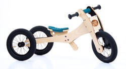 Wooden balance bike Trybike 4 in 1 orange Planet Happy
