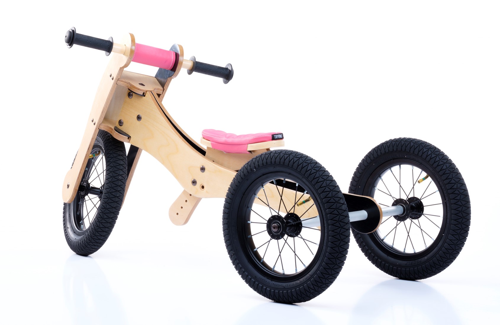 Wooden training best sale bike