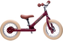 Trybike balance bike Steel vintage red - kids balance bicycle