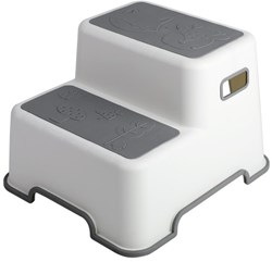 Tryco step stool grey - anti-slip kids stool for bathroom and toilet
