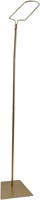 Tryco canopy stand gold with base - crib canopy pole metal nursery