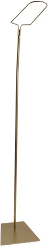 Tryco canopy stand gold with base - crib canopy pole metal nursery
