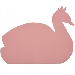 Tryco silicone placemat swan Ivy Dusty Rose pink baby table