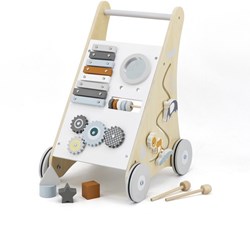 Tryco wooden activity walker baby push toy for toddlers motor skills