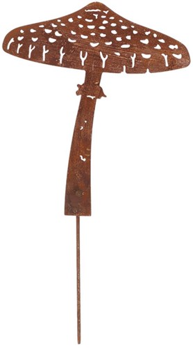 Esschert Design garden stake mushroom parasol decoration for garden