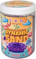 Tuban dynamic sand purple 1 kg - creative play sand
