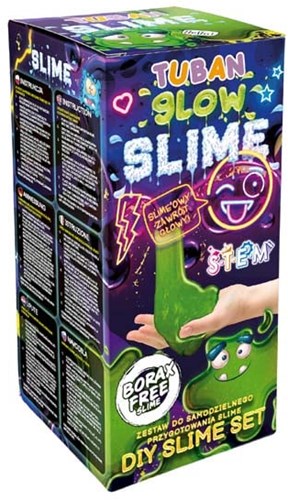 Tuban slime DIY kit glow in the dark creative toy