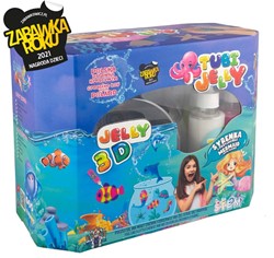 Tuban Tuban - Tubi Jelly Set with 8 Colors and Large Aquarium - Merm