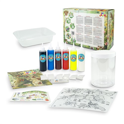 Tuban craft kit Tubi Jelly Worms - create colourful gel insects-2