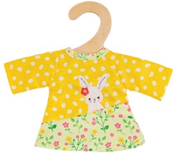 Heless doll dress Bunny Lou - tunic dress for baby dolls 20-25 cm