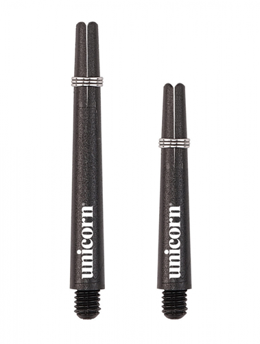 Unicorn dart shafts Gripper 3 Small Thread black short 3 pieces