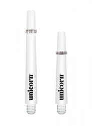 Unicorn dart shafts Gripper 3 white medium Small Thread set of 3