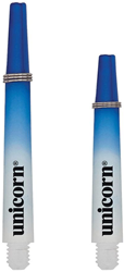 Unicorn dart shafts Gripper 3 Two-Tone blue-white medium small thread
