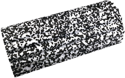 Urban Fitness foam massage roller white black for muscle recovery and balance