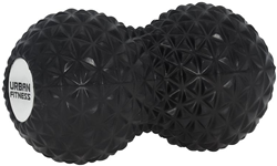 Urban Fitness EVA peanut massage roller black for muscle recovery