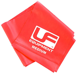 Urban Fitness resistance band 1.5m red medium fitness exercise band