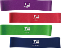 Urban Fitness Resistance Band Light 12 Inch - Resistance Band Purple