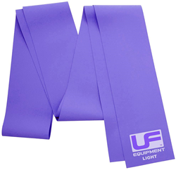 Urban Fitness 2m TPE resistance band purple - light - exercise band