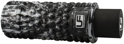 Urban Fitness 2 in 1 massage roller set black silver 32x14cm fitness