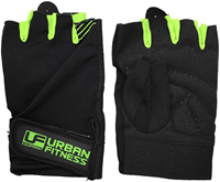 Urban Fitness training glove black-green size L fitness