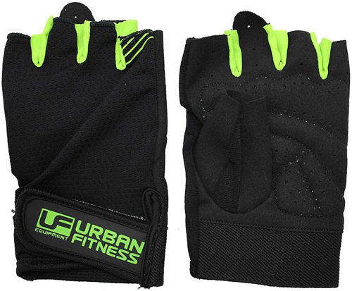 Urban Fitness training glove black-green size L fitness