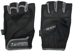 Urban Fitness training gloves gel black/grey medium fitness