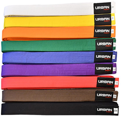 Urban Fight karate belt orange 320cm - martial arts cotton belt