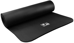 Urban Fitness NBR fitness mat black 183x61cm 10mm yoga mat