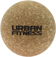 Urban Fitness cork massage ball 8 cm - muscle recovery and trigger point