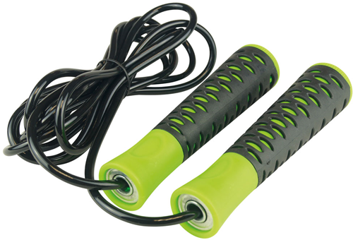 Urban Fitness skipping rope high grip speed rope black green 2.8m